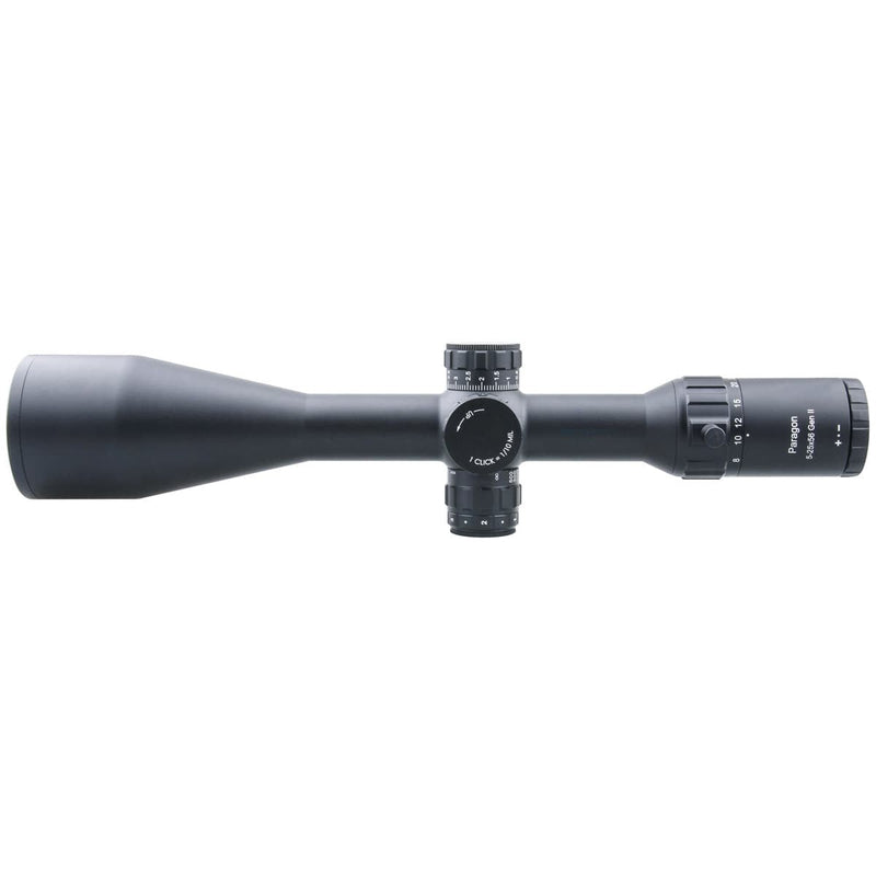 Load image into Gallery viewer, Vector Optics Gen2 Paragon 5-25x56 Tactical Riflescope Hunting Rifle Scope 1/10 MIL Sch0tt Glass 90% Light 2KM Long Range .338
