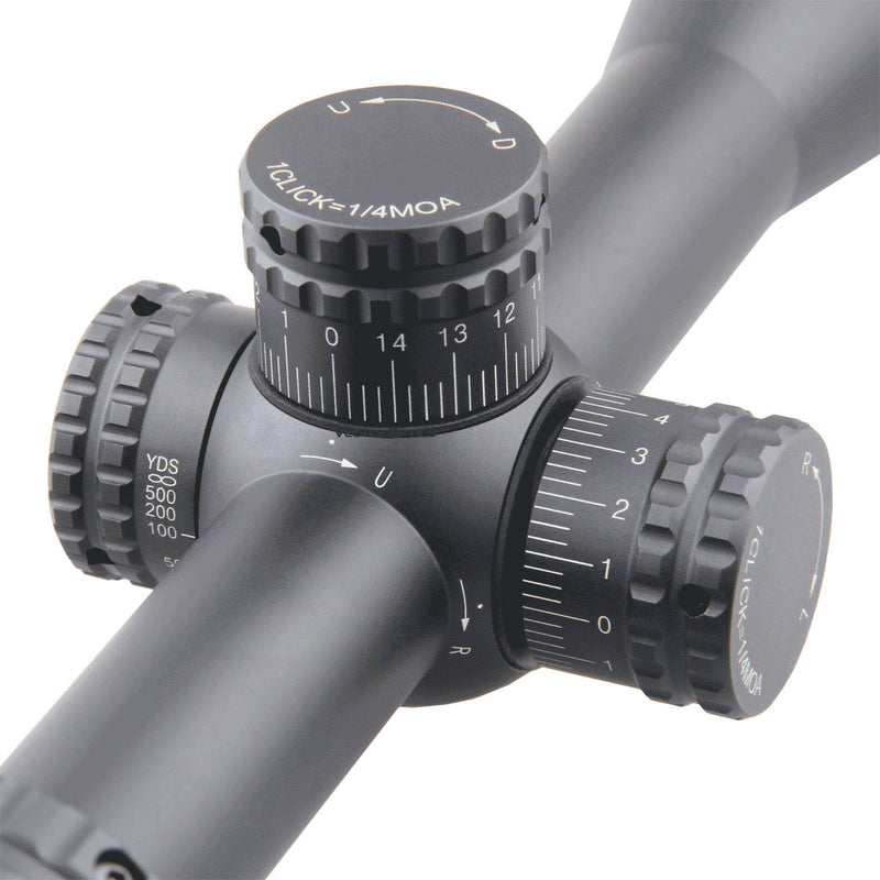 갤러리 뷰어에 이미지 로드, Vector Optics Hugo 6-24x50 1 Inch Riflescope Min 10 Yds BDC Wire Reticle Turret Lock Rem 700 Ruge 10/22
