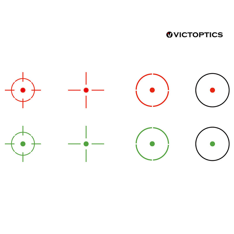 Load image into Gallery viewer, Victoptics IPM 1x23x34 dot sight
