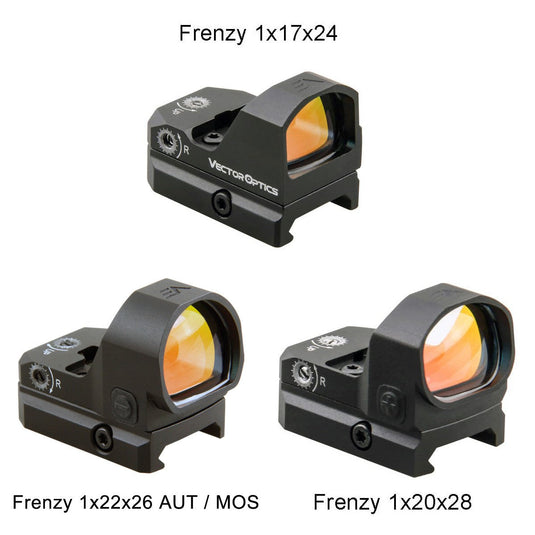 Frenzy-X 1x22x26 MOS Red Dot Sight mul model