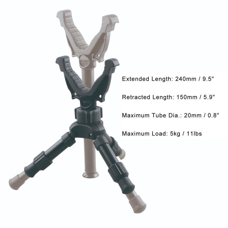 Load image into Gallery viewer, ROKSTAD ELP V Mount Portable Tripod Gun Rest - Vector Optics Online Store
