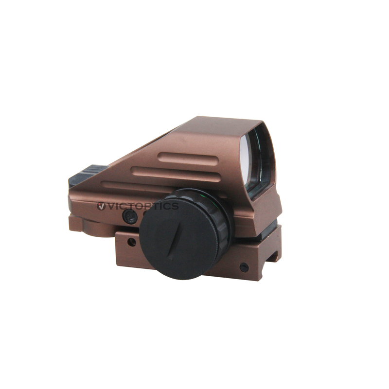 Load image into Gallery viewer, VictOptics Z3 1x22x33 Red Dot Sight Coyote FDE Detail
