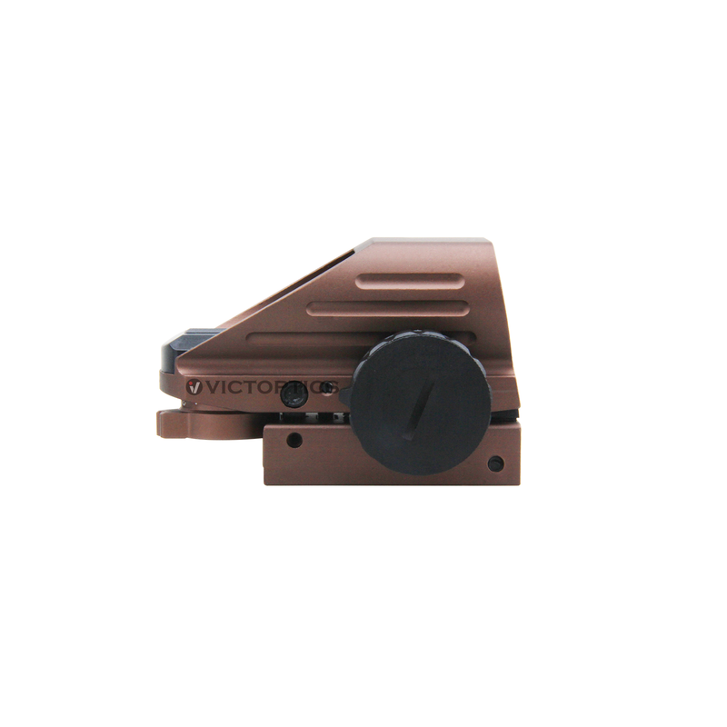 Load image into Gallery viewer, VictOptics Z3 1x22x33 Red Dot Sight Coyote FDE Detail
