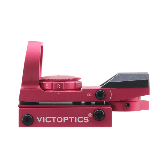 VictOptics 1x23x34 Red Dot Sight Red Finish Details