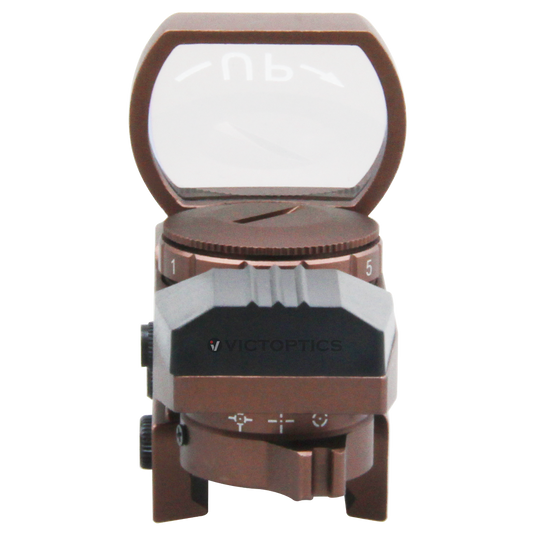 VictOptics 1x23x34 Red Dot Sight Coyote FDE  Details