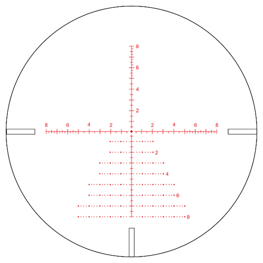 Continental x8 2-16x44 SFP Tactical Scope ED