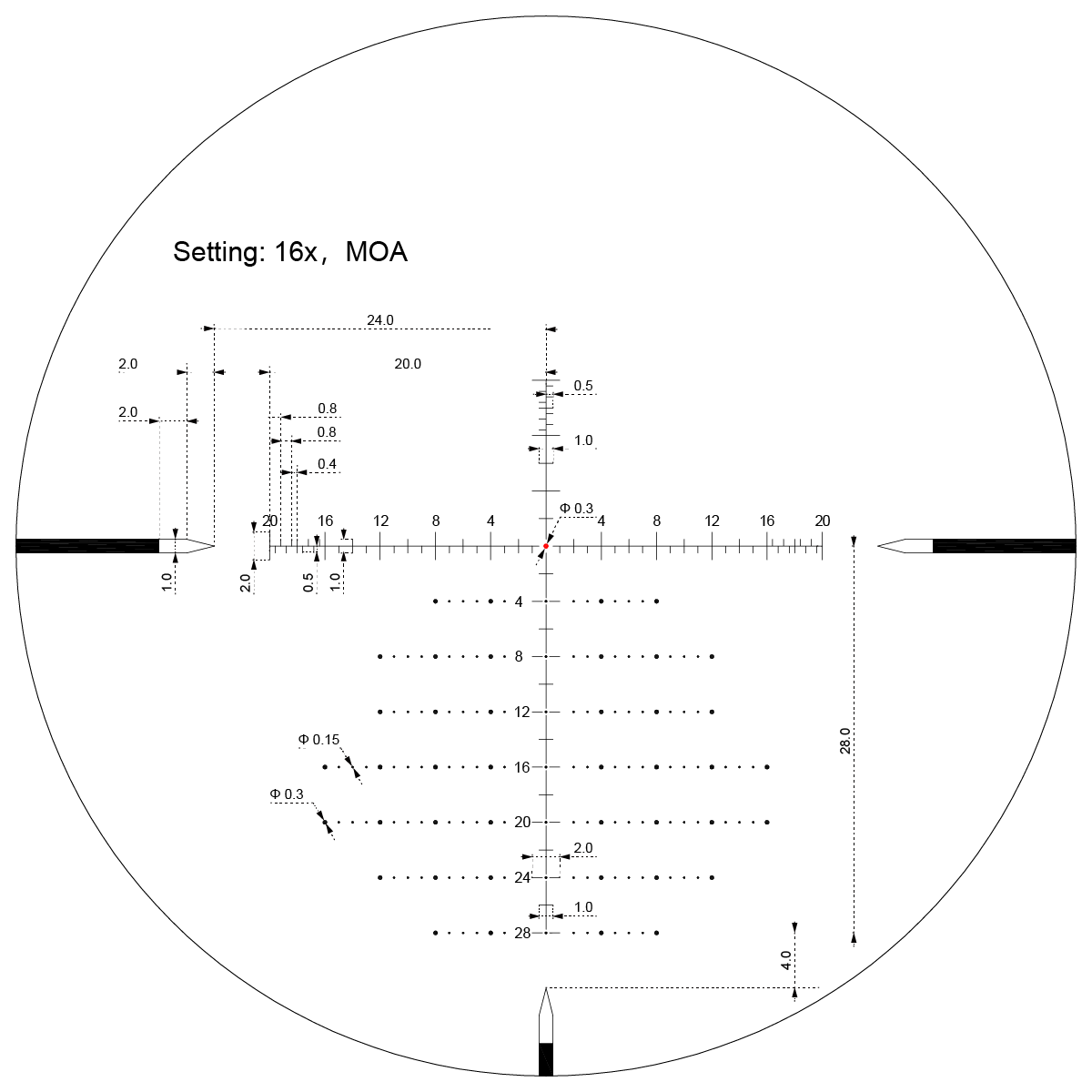 Sentinel 4-16x50 GenII Rifle Scope