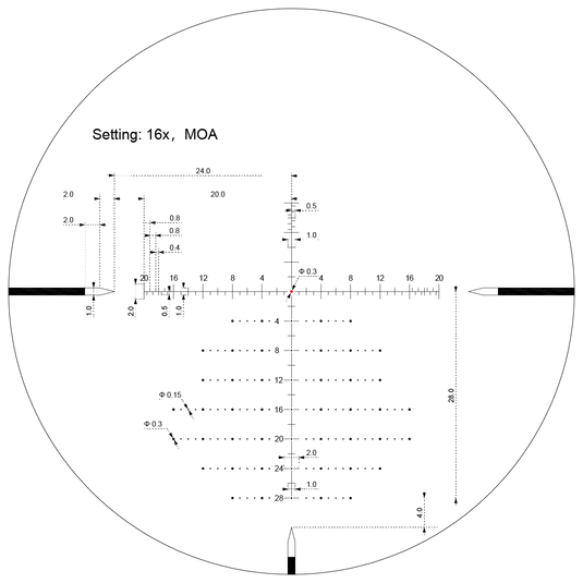 Sentinel 4-16x50 GenII Rifle Scope