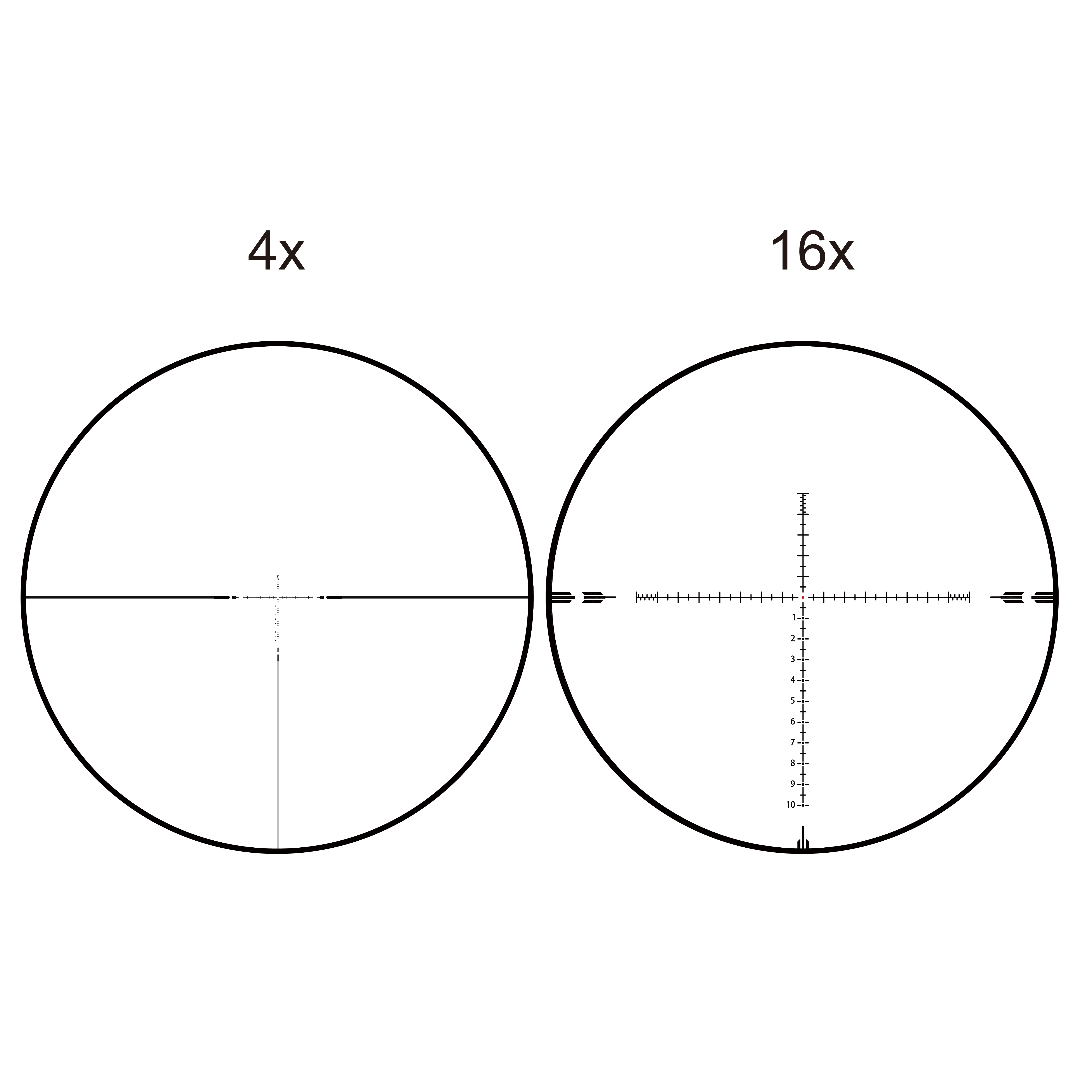 Orion Pro MAX 4-16x44 HD Rifle Scope (SCFF-59)