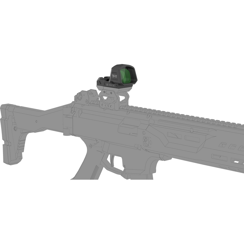 Load image into Gallery viewer, Multi-Reticle Green Dot | Frenzy F3 26x32 6MOA GMR Green Dot Sight (SCRD-GM79) | for Glock® 17/19
