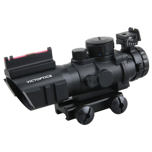 Victoptics C1 Fiber Sight 4x32 Prism Riflescope (OPSL12)
