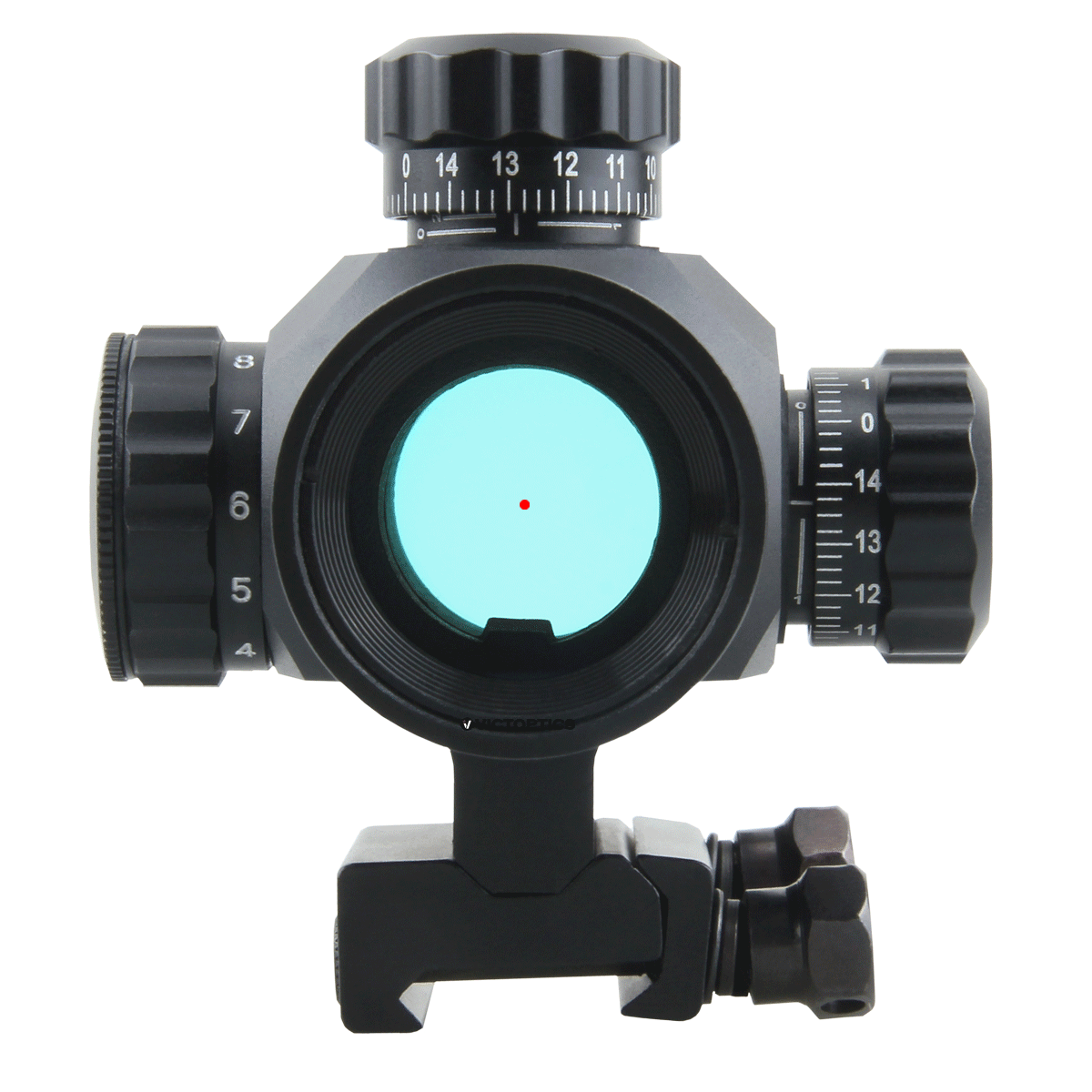 VictOptics RGD 1x30 Red Dot Sight w/ 11 Levels Red Dot