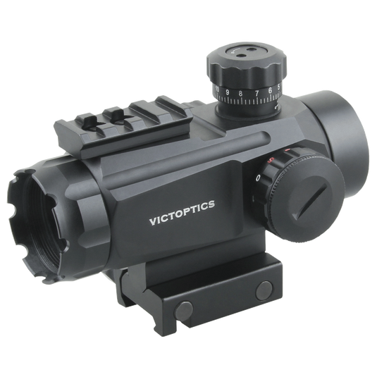 VictOptics RGD 1x30 Red Dot Sight w/ 5 Levels Red/Green Dot Front