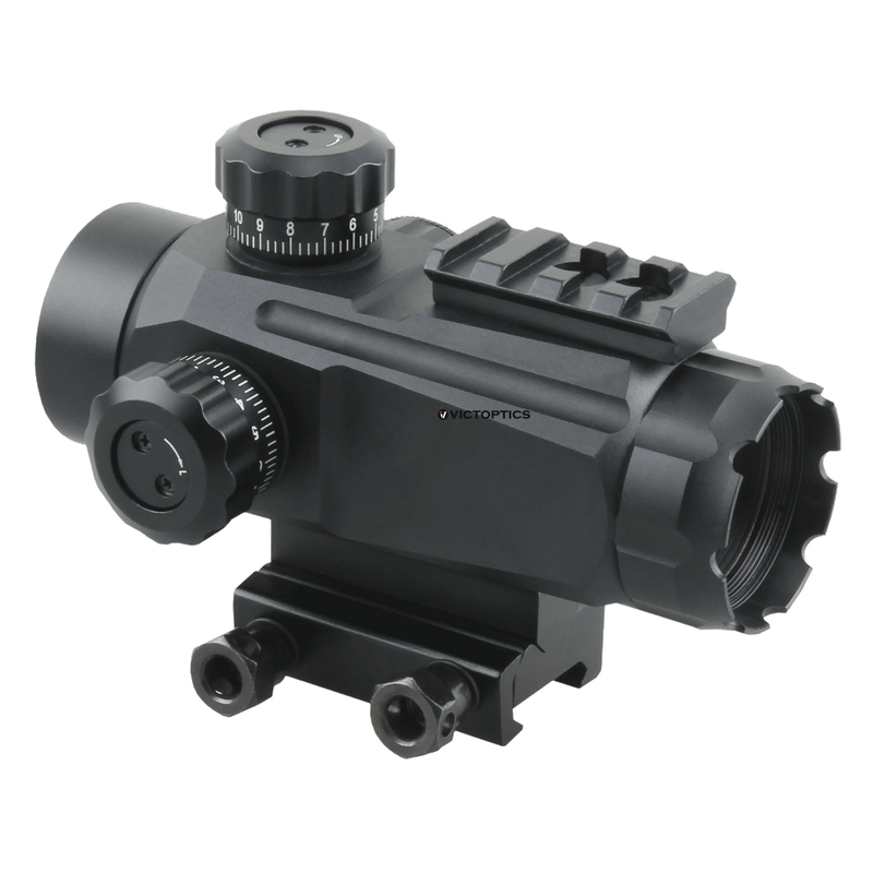 갤러리 뷰어에 이미지 로드, VictOptics RGD 1x30 Red Dot Sight w/ 5 Levels Red/Green Dot 2 Details
