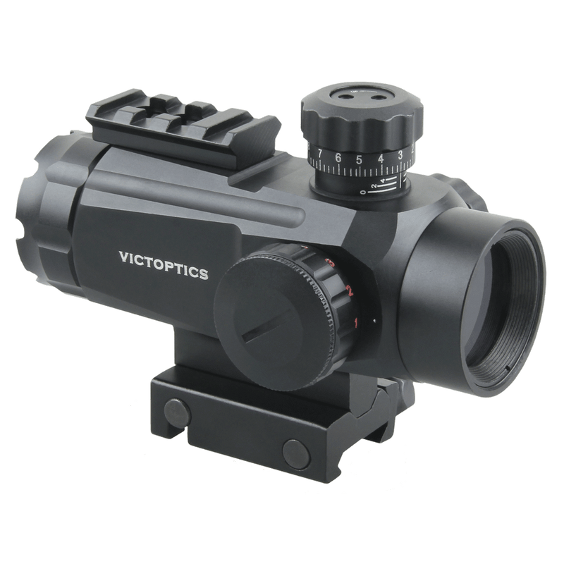 갤러리 뷰어에 이미지 로드, VictOptics RGD 1x30 Red Dot Sight w/ 5 Levels Red/Green Dot 2 Details
