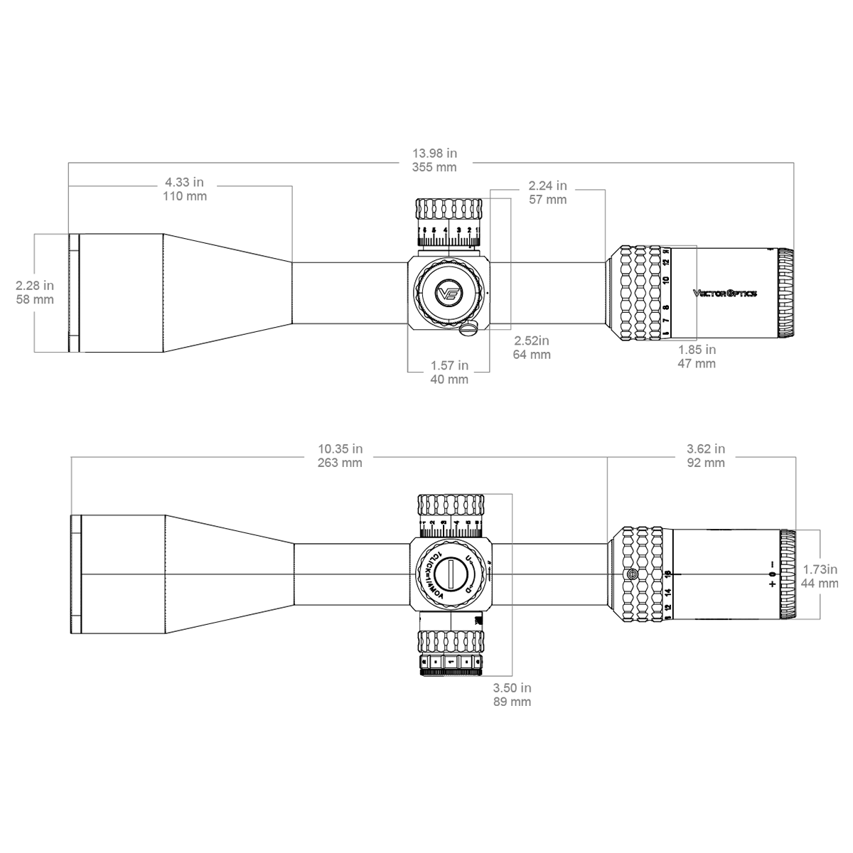 Sentinel 4-16x50 GenII Rifle Scope