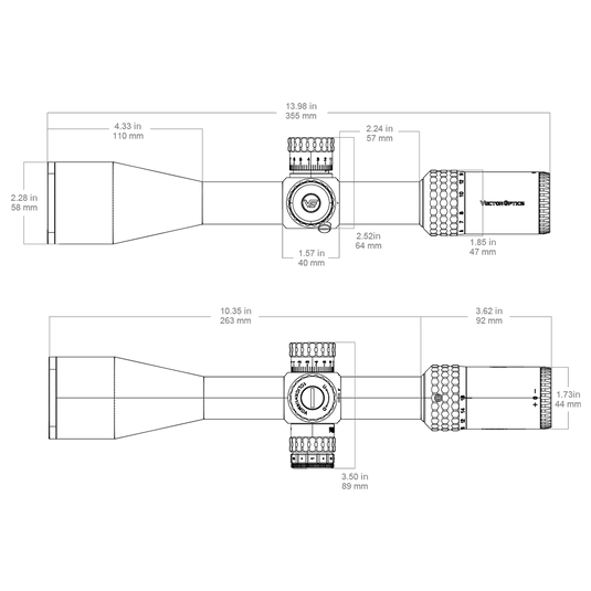 Sentinel 4-16x50 GenII Rifle Scope