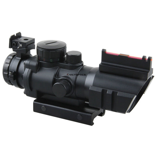 Victoptics C1 Fiber Sight 4x32 Prism Riflescope