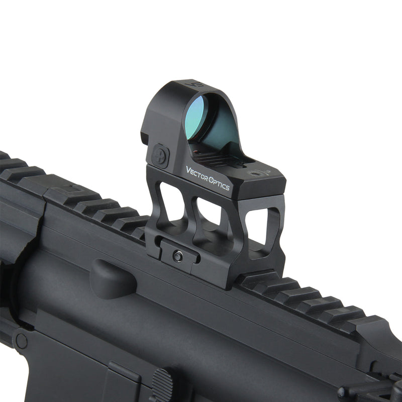 Load image into Gallery viewer, Frenzy 1x22x26 red dot sight w/ MOJ Red Dot Sight Cantilever Picatinny Riser Mount  application
