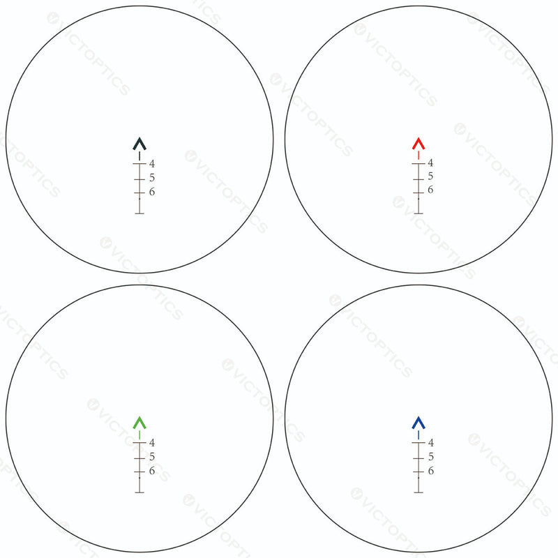 갤러리 뷰어에 이미지 로드, Victoptics C1 섬유 조준경 4x32 프리즘 라이플스코프
