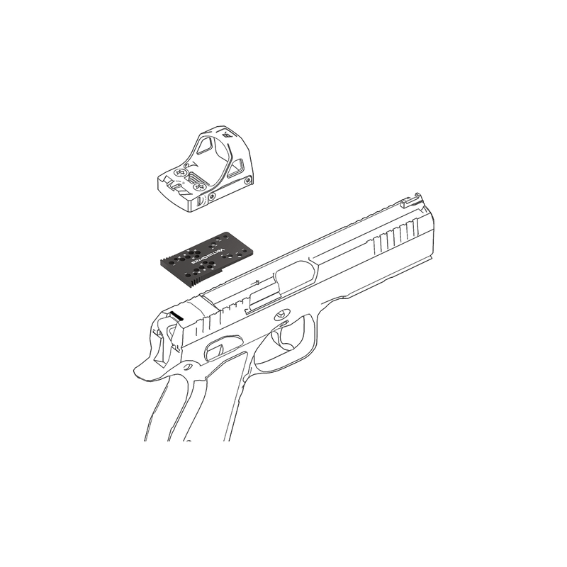 Load image into Gallery viewer, CZ Shadow 2 / SP-01/ Shadow Universal Adapter
