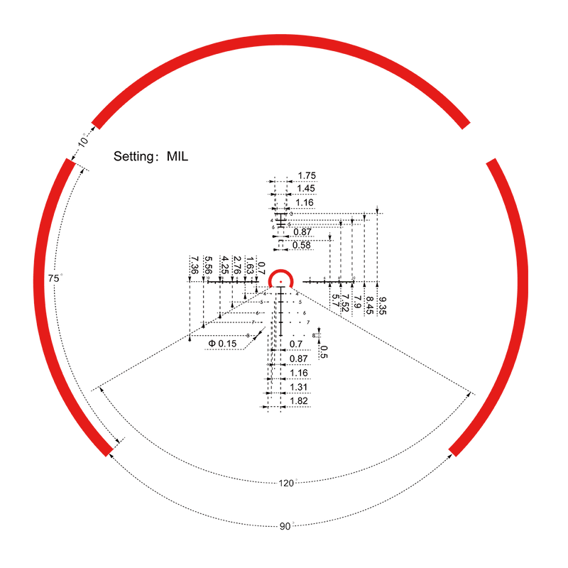 갤러리 뷰어에 이미지 로드, Constantine 1-8x24 RAR Riflescope
