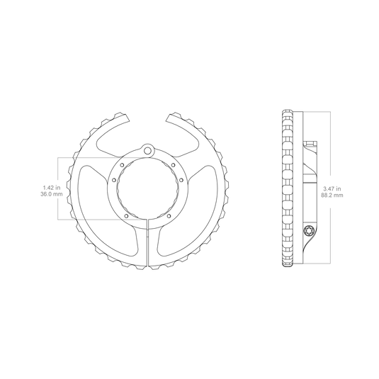 Continental Scope Big Side Wheel GenII