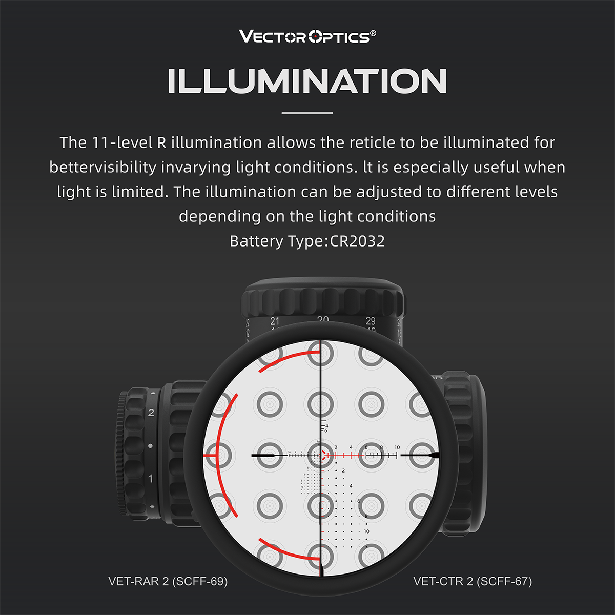 Continental X6 2-12x44 ILLUMINATION