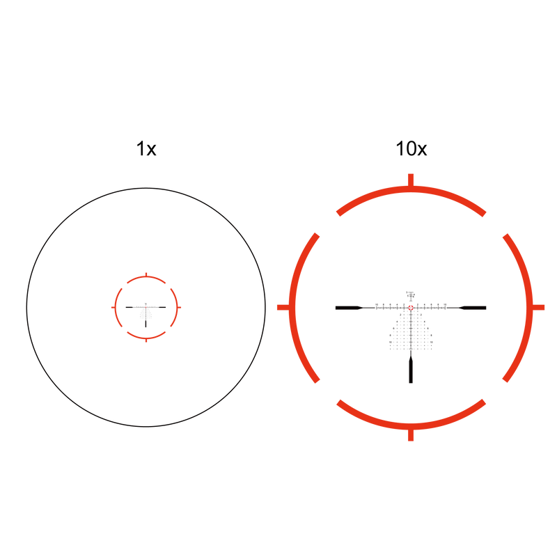 갤러리 뷰어에 이미지 로드, Continental x10 1-10x28 ED RAR-C Rifle Scope
