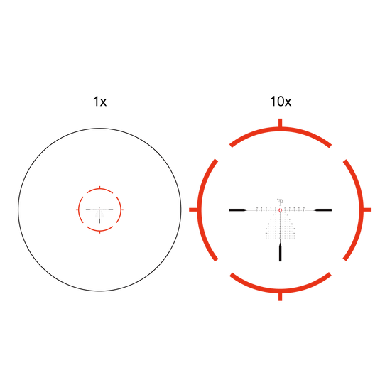 Continental x10 1-10x28 ED RAR-C Rifle Scope