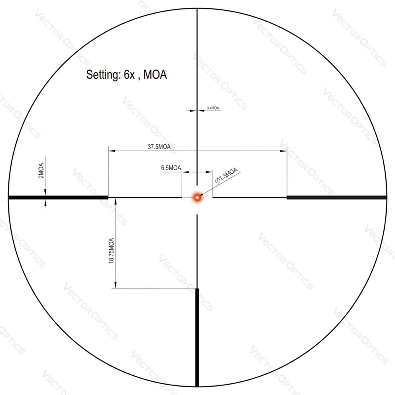 Load image into Gallery viewer, Continental x6 1-6X24 Fiber Riflescope
