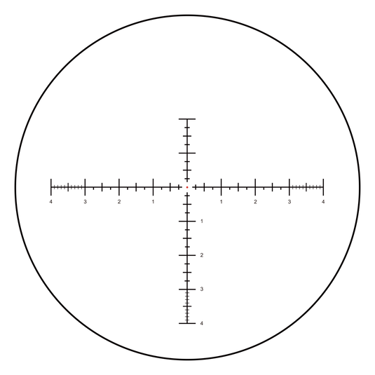 Continental x8 6-48x56 ED MIL Tactical Rifle Scope