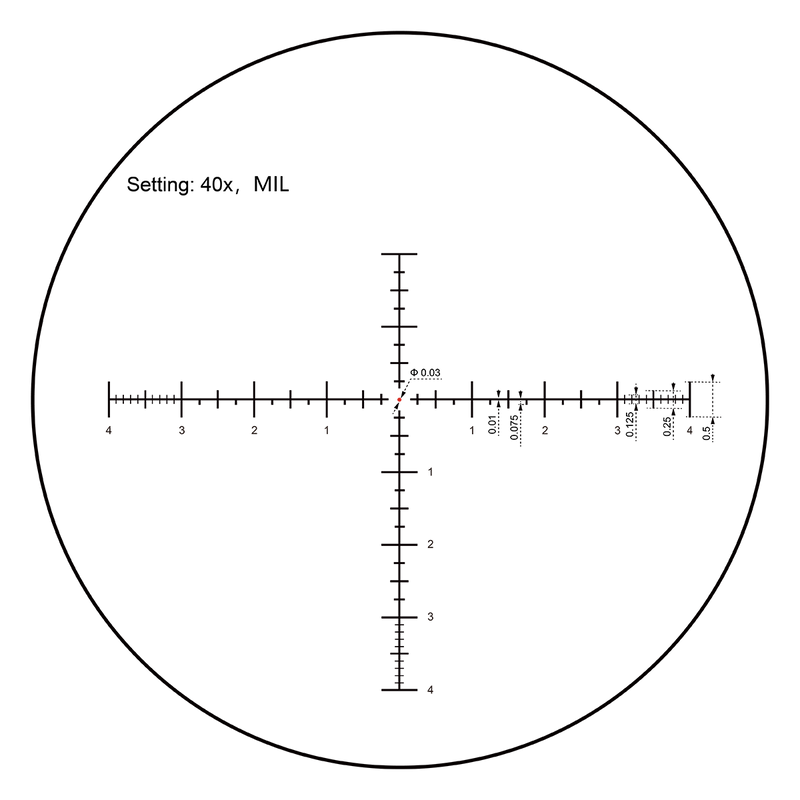 갤러리 뷰어에 이미지 로드, Continental x8 6-48x56 ED MIL Tactical Rifle Scope
