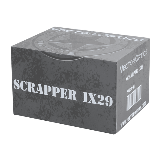 Scrapper 1x29 Red Dot Scope packagebox