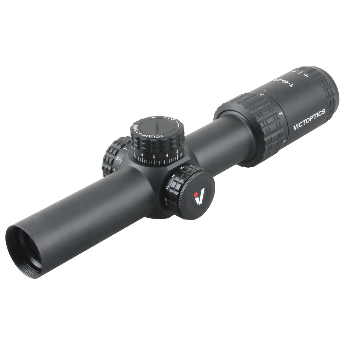 VictorOptics S6 1-6X24 SFP LPVO Black Color Side Detail