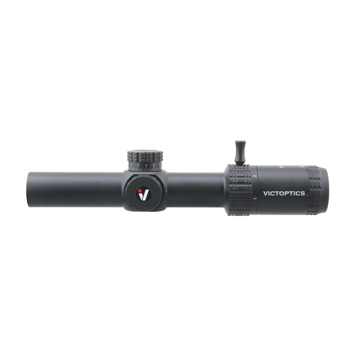 VictOptics S6 1-6x24 SFP LPVO Black Color side detail