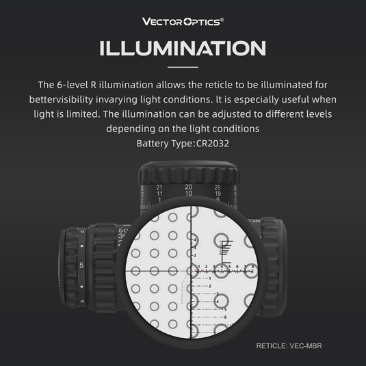 Continental x6 3-18x50 MPVO FFP Scope | PRS | VEC-MBR Reticle | (SCFF-43)