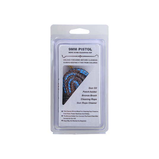 9mm Handgun Cleaning Kit – Barrel & Bore Cleaning Tools for 9mm Pistols (GPCL-P9)