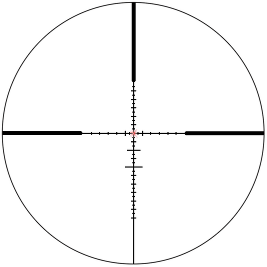 Hugo 3-12x40i Fiber Reticle Rifle Scope