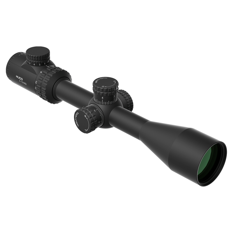 갤러리 뷰어에 이미지 로드, Hugo 3-12x40i Fiber Reticle Rifle Scope
