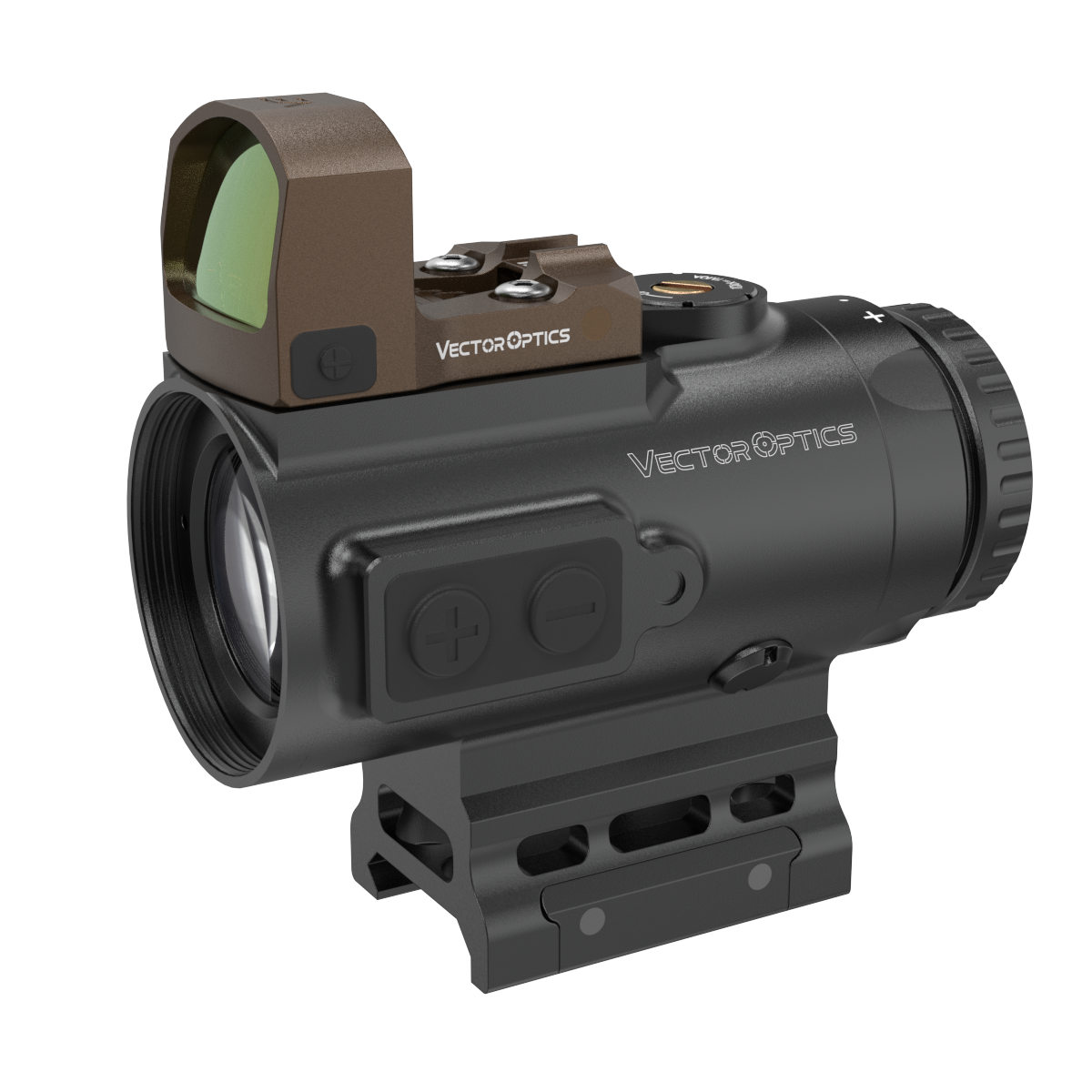 Paragon 4x24 Micro Prism Scope&Red Dot Sight