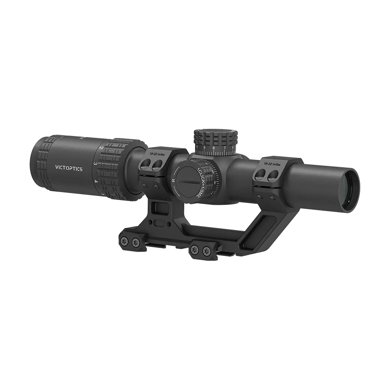 Load image into Gallery viewer, S6 1-6x24 LPVO Scope Kit for AR-15 | SFP with 1-Piece Extreme High Picatinny Mount (OPSL122)
