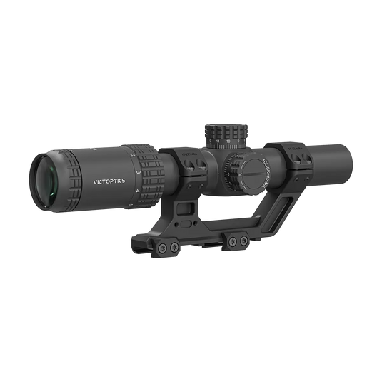 S6 1-6x24 LPVO Scope Kit for AR-15 | SFP with 1-Piece Extreme High Picatinny Mount (OPSL122)