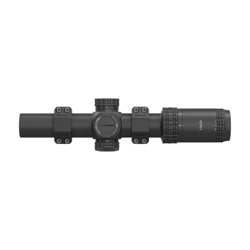 Load image into Gallery viewer, S6 1-6x24 LPVO Scope Kit for AR-15 | SFP with 1-Piece Extreme High Picatinny Mount (OPSL122)

