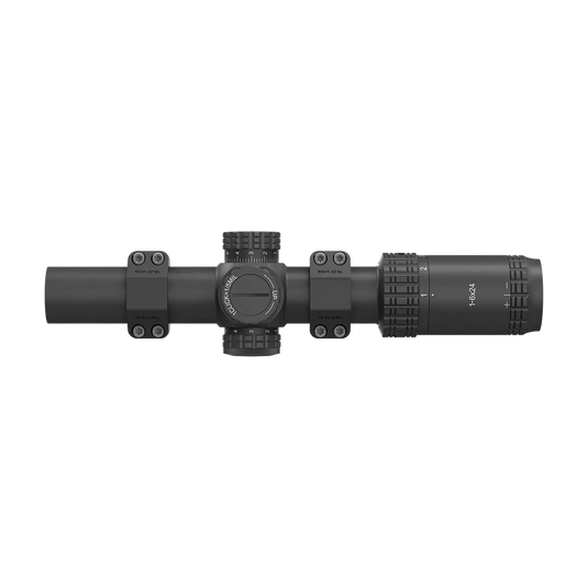 S6 1-6x24 LPVO Scope Kit for AR-15 | SFP with 1-Piece Extreme High Picatinny Mount (OPSL122)