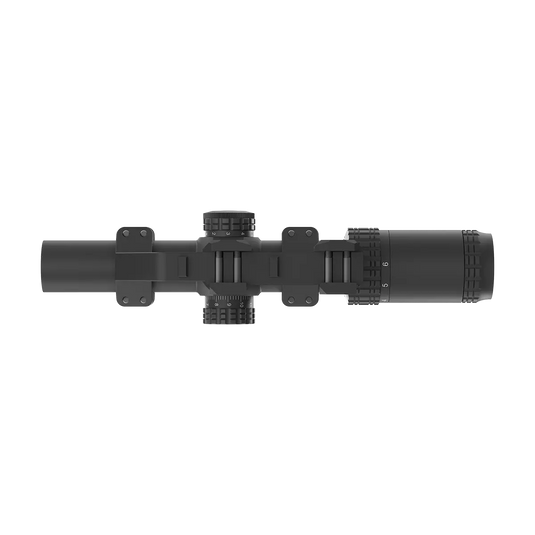 S6 1-6x24 LPVO Scope Kit for AR-15 | SFP with 1-Piece Extreme High Picatinny Mount (OPSL122)