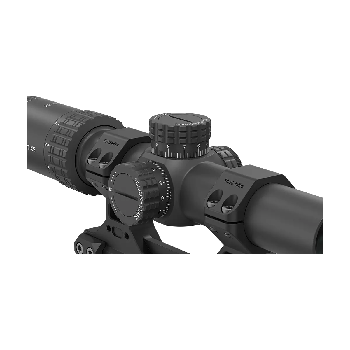 S6 1-6x24 LPVO Scope Kit for AR-15 | SFP with 1-Piece Extreme High Picatinny Mount (OPSL122)