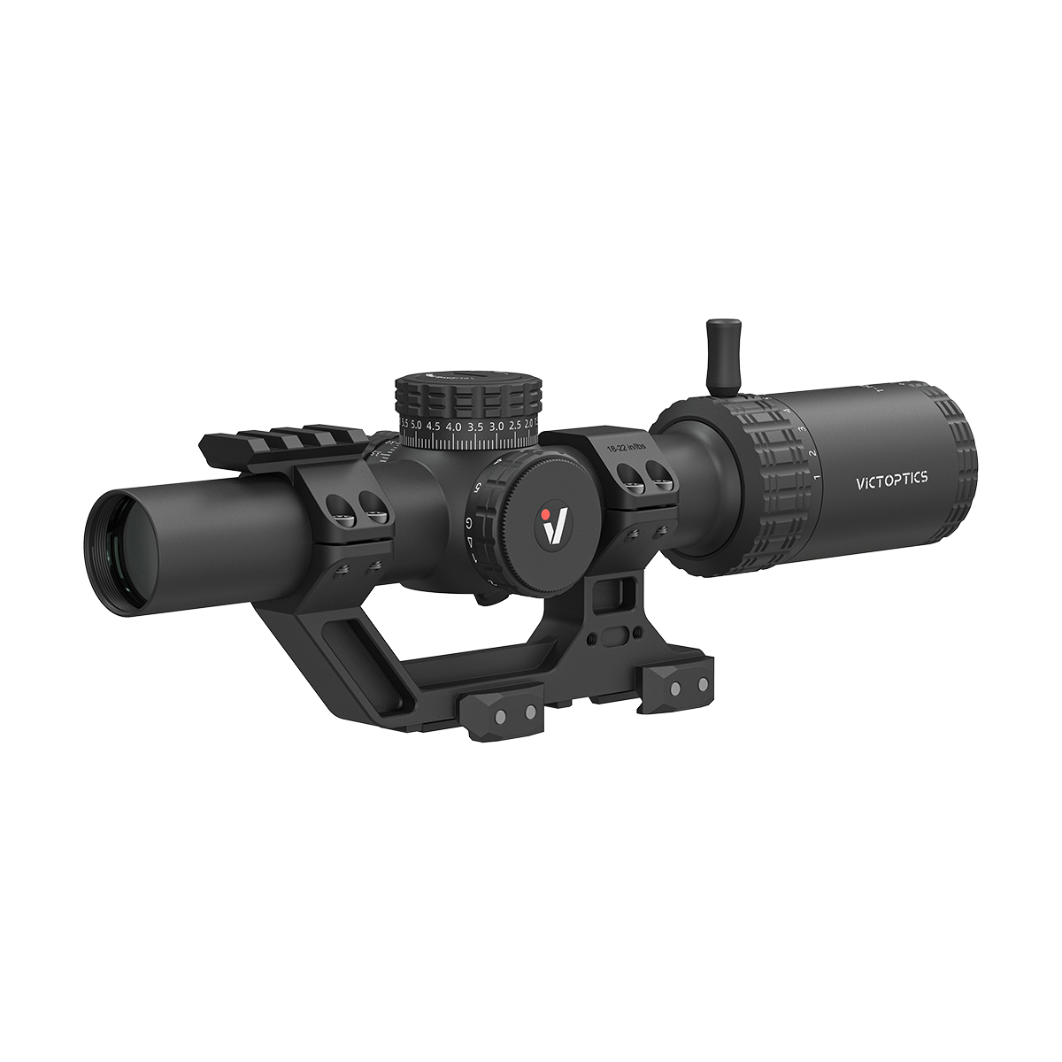 AR Scope Kit: 1-10x24 SFP Low Power Variable Optic with 1-Piece High Picatinny Mount (OPSL137)