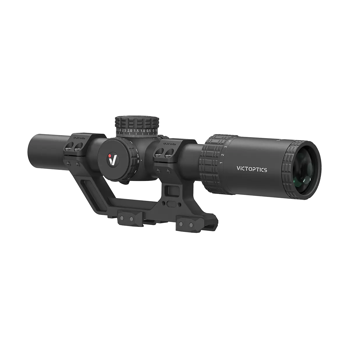 AR Scope Kit: 1-10x24 SFP Low Power Variable Optic with 1-Piece High Picatinny Mount (OPSL137)