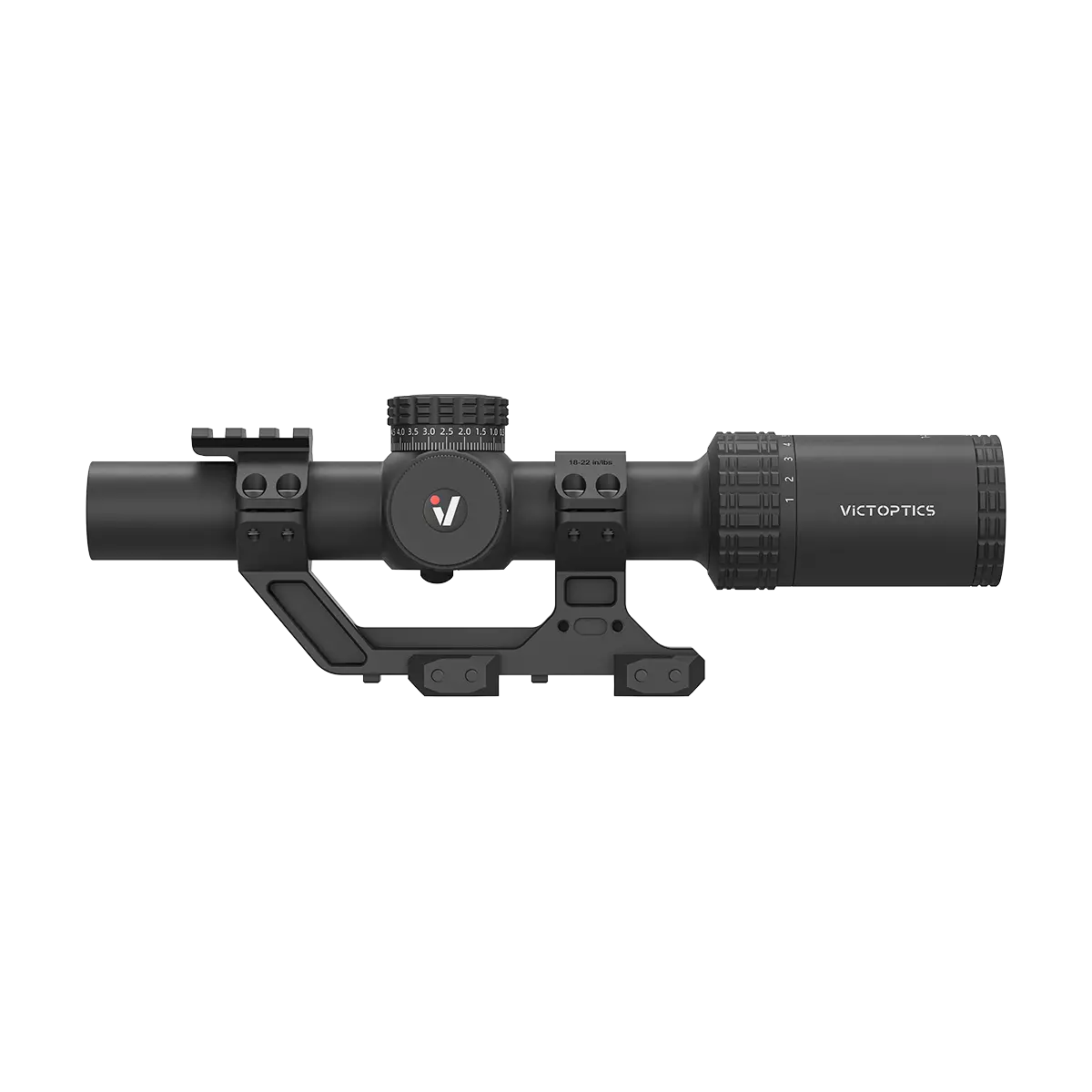 AR Scope Kit: 1-10x24 SFP Low Power Variable Optic with 1-Piece High Picatinny Mount (OPSL137)